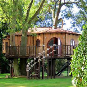 Blue Forest Tree Houses at Firebox.com