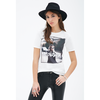 Meow Graphic Mesh Tee - Sale - 2000118478 - Forever 21 UK