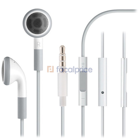 3.5mm Jack In-ear Earphone with Volume Control for iPhone, iPod