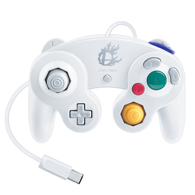 Nintendo GameCube Controller Super Smash Bros Edition - WHITE - Nintendo WiiU