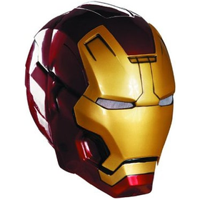 Iron Man Motorcycle Helmet Mask Tony Stark Mark 7 Cosplay Mask with LED Light