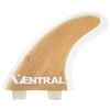 Ventral | Bamboo Core Surfboard Thruster Fins Surf Fin Fits FCS