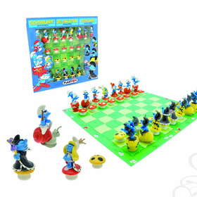 Plastoy Smurfs Chess Set