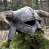 Horned Helmet Prop Display Costume Larp Cosplay Fantasy Dragon Viking
