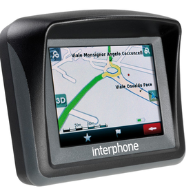 Interphone Bluetooth Motorcycle Sat Nav System -Full Europe - | Bykebitz