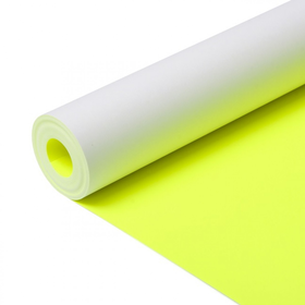 Day Glo Display Paper Roll Yellow Fluorescent 10 Metre Length Pack Size : 1 Roll