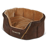 Scruffs Ranger Donut Pet Bed, Antique Brown, 61cm