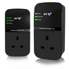 BT Broadband Extender Flex 500 Kit, Passthrough Powerline Adapters - Twin pack