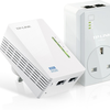 TP-LINK TL-WPA4226KIT AV500 Powerline 300M Wi-Fi Extender/Wi-Fi Booster/Hotspot with AC Pass Through