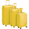 Fabrizio Luggage Sets 10163-3200-S+M+L Yellow 85.0 liters