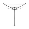 Brabantia Topspinner Rotary Clothes Dryer with 45 mm Metal Ground Spike - 40 m