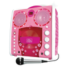 Singing Machine SML-383 Portable CD-G Karaoke Player and 3 CDGs Party Pack - Pink