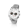 Sekonda Men's Quartz Watch with White Dial Chronograph Display and Silver Stainless Steel Brace