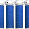 4 x Extra Coarse Blue Micro Mineral Replacement Rollers Compatible with Micro Pedi