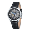 Thomas Earnshaw Armagh Skeleton Men's Automatic Watch with Black Dial Analogue Display and Blac