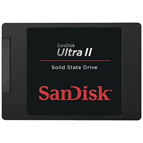 SanDisk SDSSDHII-240G-G25 Ultra II SSD Sata III 2.5-inch Internal SSD up to 550 MB/s Read - 240 GB