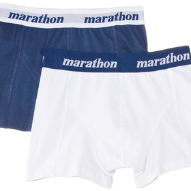 Marathon Boys' 2 Pack Boxer Shorts