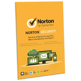 Norton Security 2.0 in 1 User 5 Devices [2015] [Product Key Card]