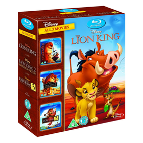 The Lion King 1-3 [Blu-ray] [Region Free]