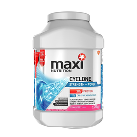 MaxiNutrition Cyclone Strength and Power Protein Shake Powder 1.26 kg - Strawberry