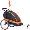 Wee Ride Classic Bike Trailer - Orange/Black