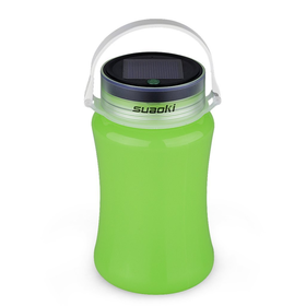 Suaoki Solar or Rechargeable Battery Powered Camping Lantern Lights Lamp for Outdoor Family Camping 