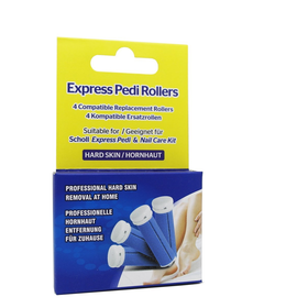 Scholl Express Pedi Compatible Refill Hard Skin Replacement Rollers