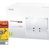 Nintendo 3DS Ice White with New Super Mario Bros. 2: Special Edition Download Code