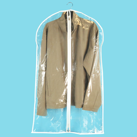 Hangerworld 100 cm Long Zipped Suit Bags / Garment Clothes Covers, Pack of 6