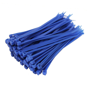 100 X Blue Cable Ties 100Mm X 2.5Mm Zip Tie Bases All Sizes