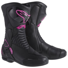Alpinestars S-MX 6 Boots Black Pink