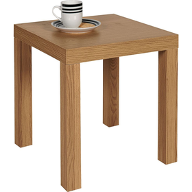 Simple Stylish End Table - Oak Effect.