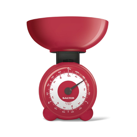 Salter Orb Mechanical Scale, Red