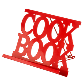 Premier Housewares Cookbook Stand - Red