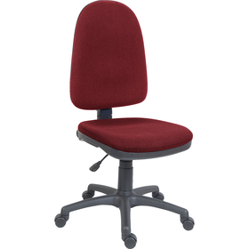 Premium Operators Chair with High Back in Burgundy
