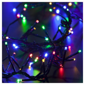 960 Cluster LED Christmas Lights, Coloured