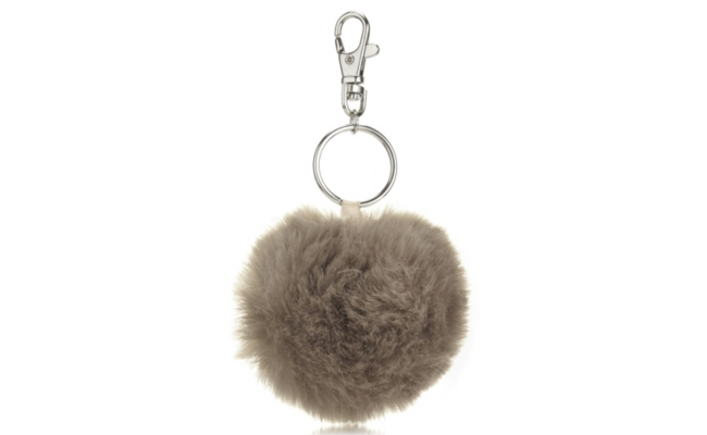 Dental parti Præsident Faux Fur Pompom Keyring - Taupe from The White Company |  thewhitecompany.com Price Drop & Discount Codes Alerts | Booly