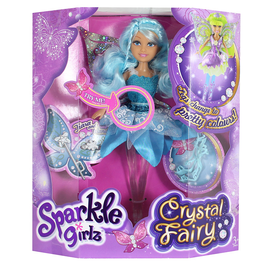 Sparkle Girlz Crystal Fairies | Dolls | ASDA direct