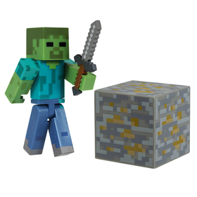 Minecraft - 3 Inch Zombie Figure