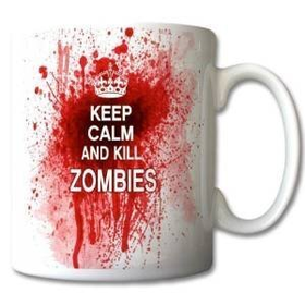 Keep Calm and Kill Zombies - Ceramic Mug