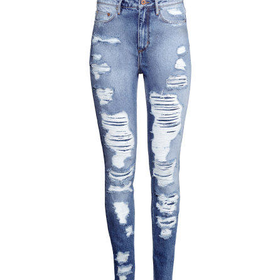 Skinny High Jeans - from H&M