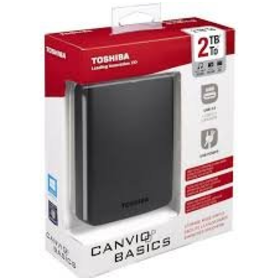 Toshiba Canvio Basics USB 3.0 Portable 2TB External Hard Drive