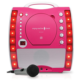 Singing Machine SML343PK Karaoke Machine - Pink