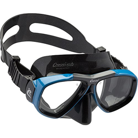 Cressi Focus, Scuba Diving Snorkel Mask, Optical Lenses Available