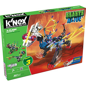 K'NEX Beasts Alive X-Flame Building Set