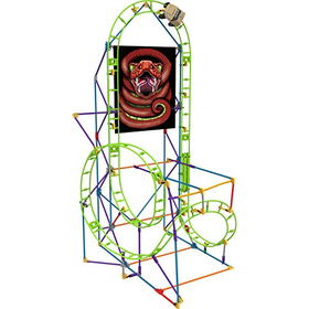 K'Nex Cobras Coil Roller Coaster Building Set (Multi-Colour)