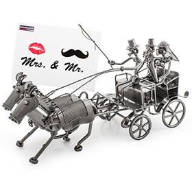 BRUBAKER Wedding Coach - With Greeting Card