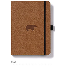 Dingbats* Wildlife A5 Notebook - PU Leather, Micro-Perforated 10...