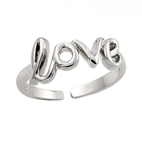 Sterling Silver .925 Knuckle / Toe Rings - Rhodium Plated or Oxidized