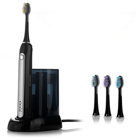 ISELECTOR Rechargeable Sonic Electric Toothbrush with UV Sanit...